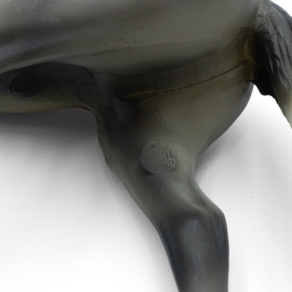 VINTAGE BREYER Traditional Model No. 1150 Grey Standardbred Pacer Mold RETIRED - Picture 9 of 9